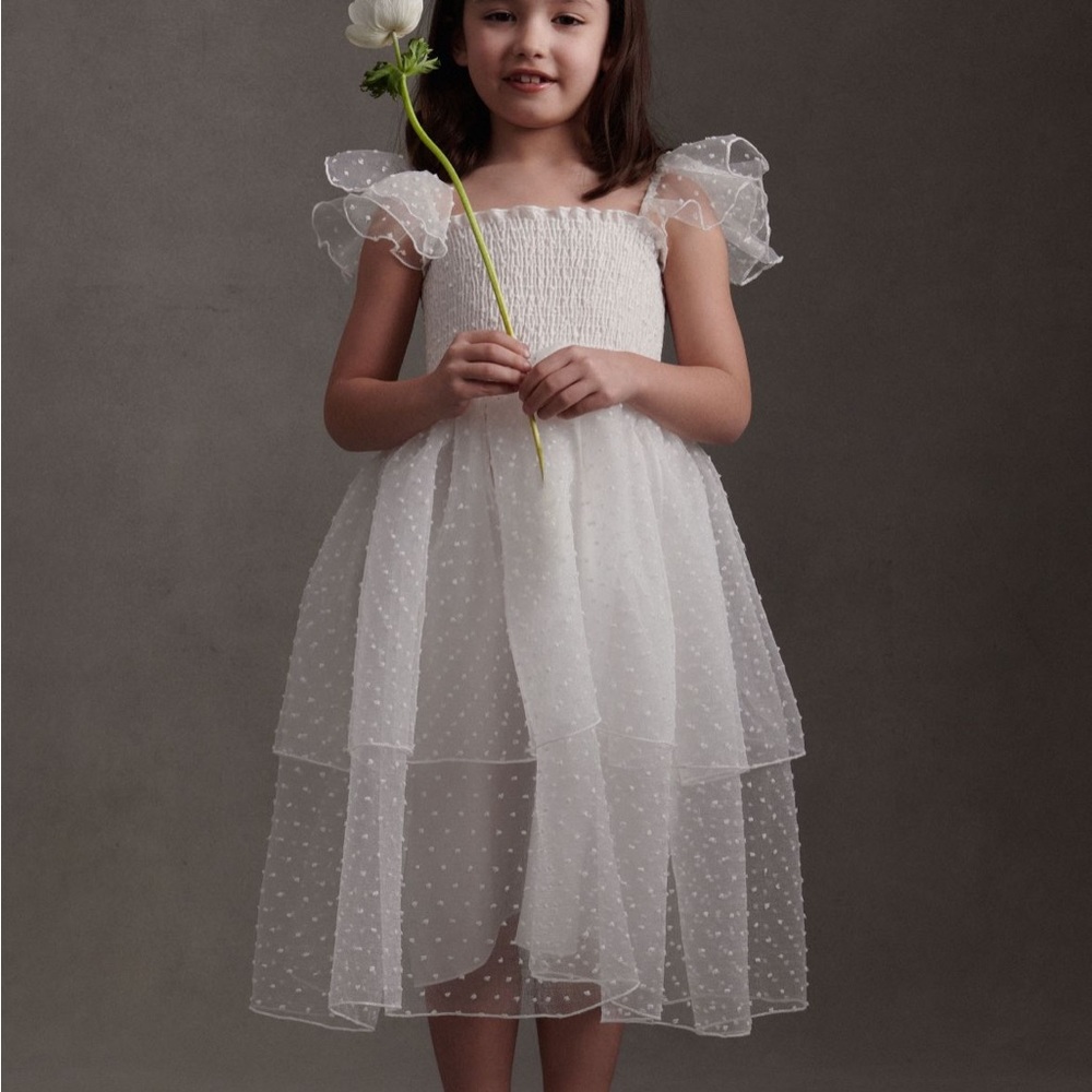 Anthropologie Flower Girl Dress- tulle